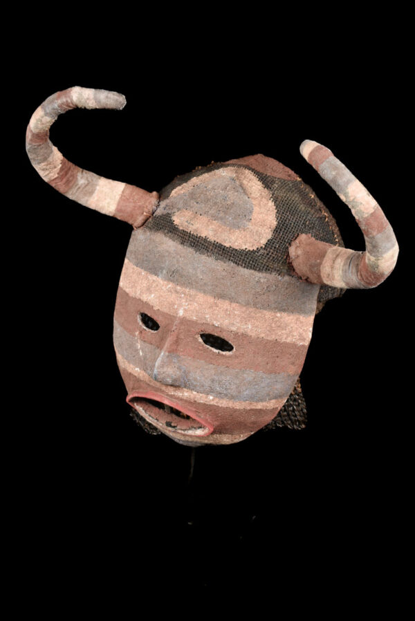 Kalulu Mask - Plant fibre - Chokwe - Zambia
