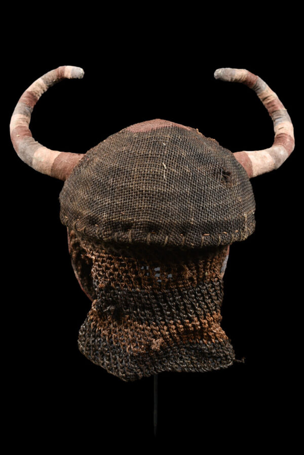 Kalulu Mask - Plant fibre - Chokwe - Zambia