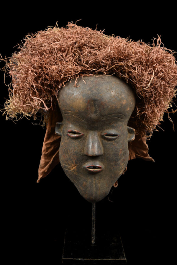 Mask - Wood, Raphia - Pende - DR Congo