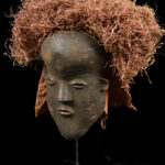 Mask - Wood, Raphia - Pende - DR Congo