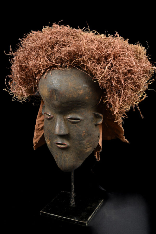 Mask - Wood, Raphia - Pende - DR Congo