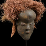 Mask - Wood, Raphia - Pende - DR Congo