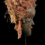 Mask - Wood, Raphia - Pende - DR Congo