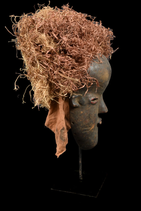 Mask - Wood, Raphia - Pende - DR Congo