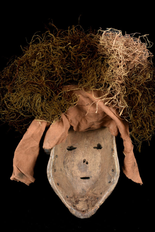 Mask - Wood, Raphia - Pende - DR Congo