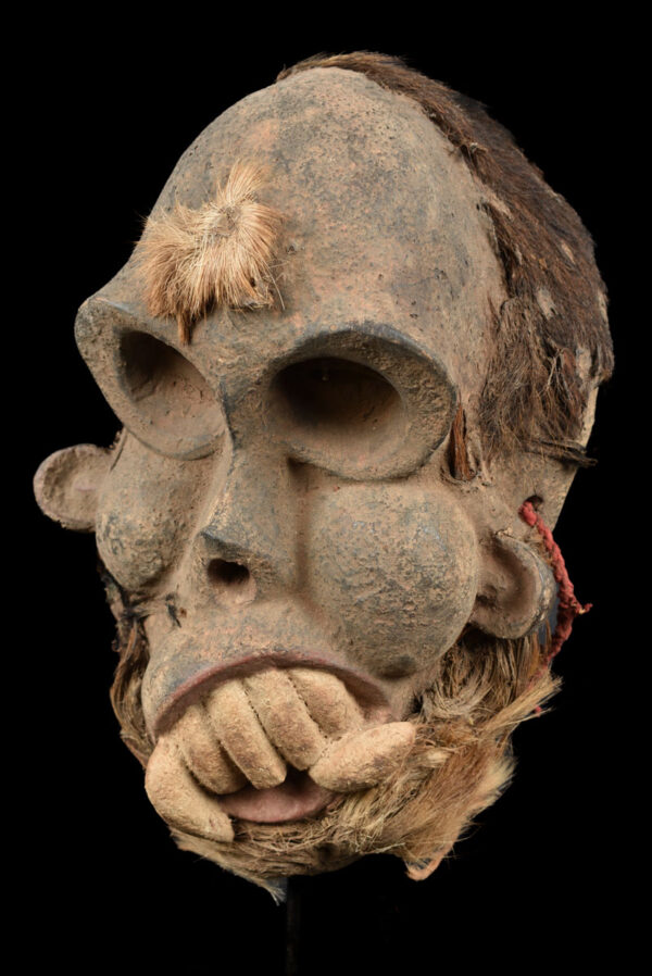 Skull Mask - Wood - Bulu - Cameroon