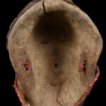 Skull Mask - Wood - Bulu - Cameroon