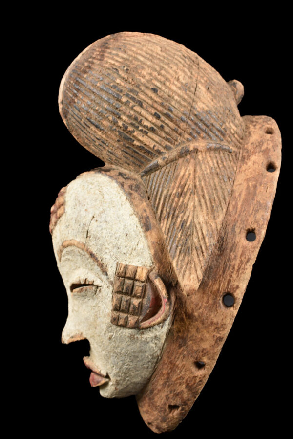 Initiation mask - Wood - Punu - Gabon