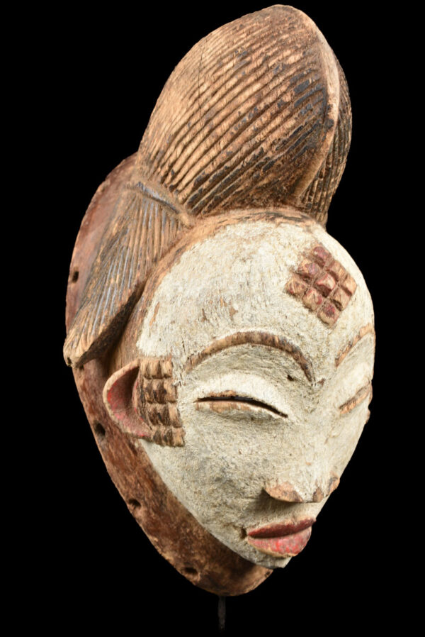 Initiation mask - Wood - Punu - Gabon