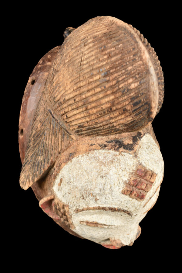 Initiation mask - Wood - Punu - Gabon