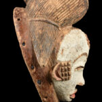 Initiation mask - Wood - Punu - Gabon