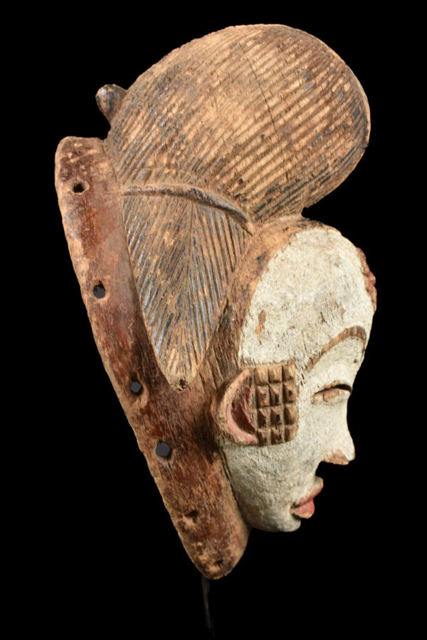 Initiation mask - Wood - Punu - Gabon