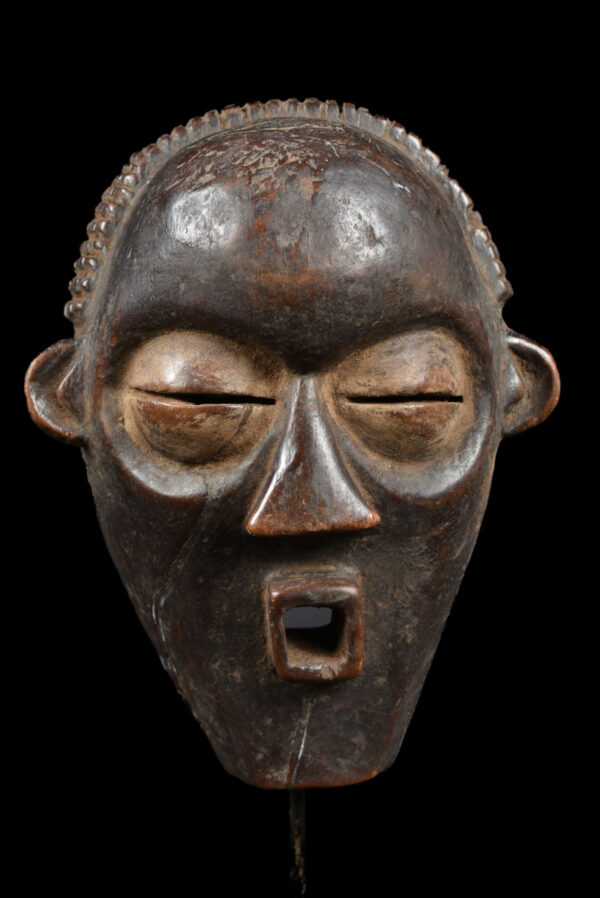 Face Mask - Wood - Mbagani - Congo