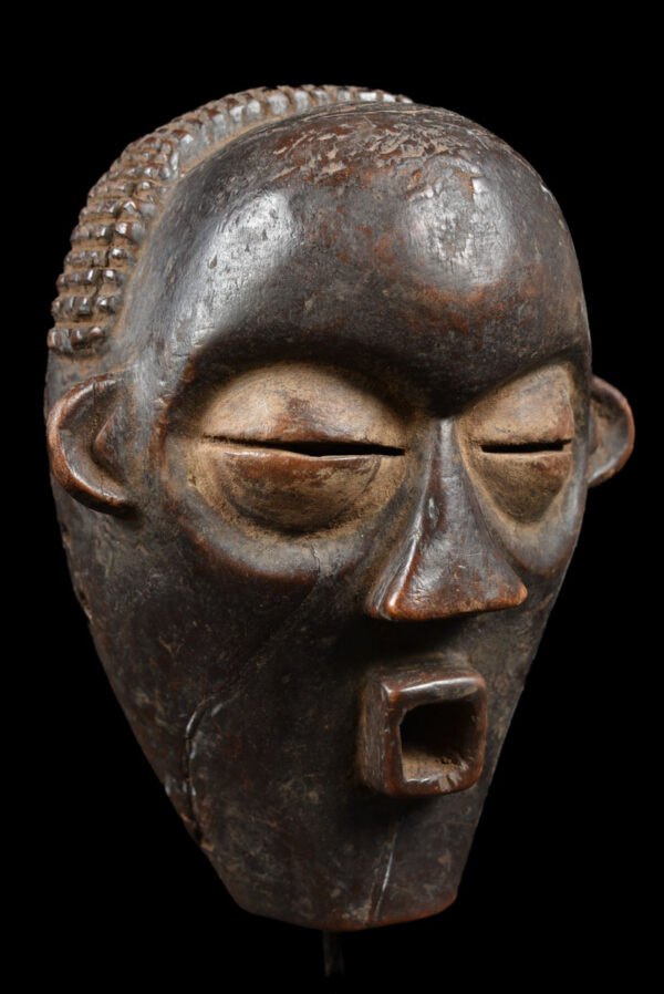 Face Mask - Wood - Mbagani - Congo
