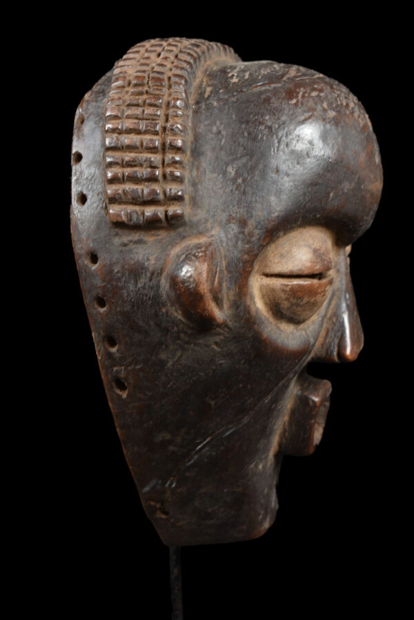 Face Mask - Wood - Mbagani - Congo