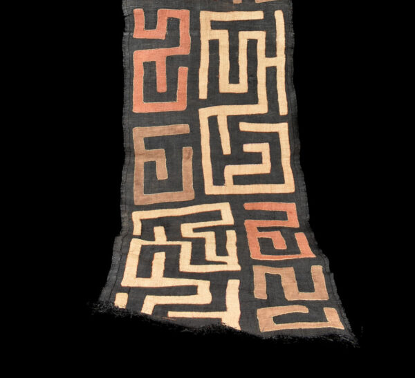 Textile - Cloth - Shoowa-Kuba - DR Congo 260 cm