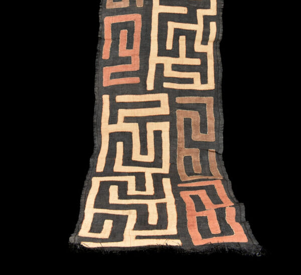 Textile - Cloth - Shoowa-Kuba - DR Congo 260 cm