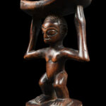 Neck rest - Wood - Luba - Congo DRC