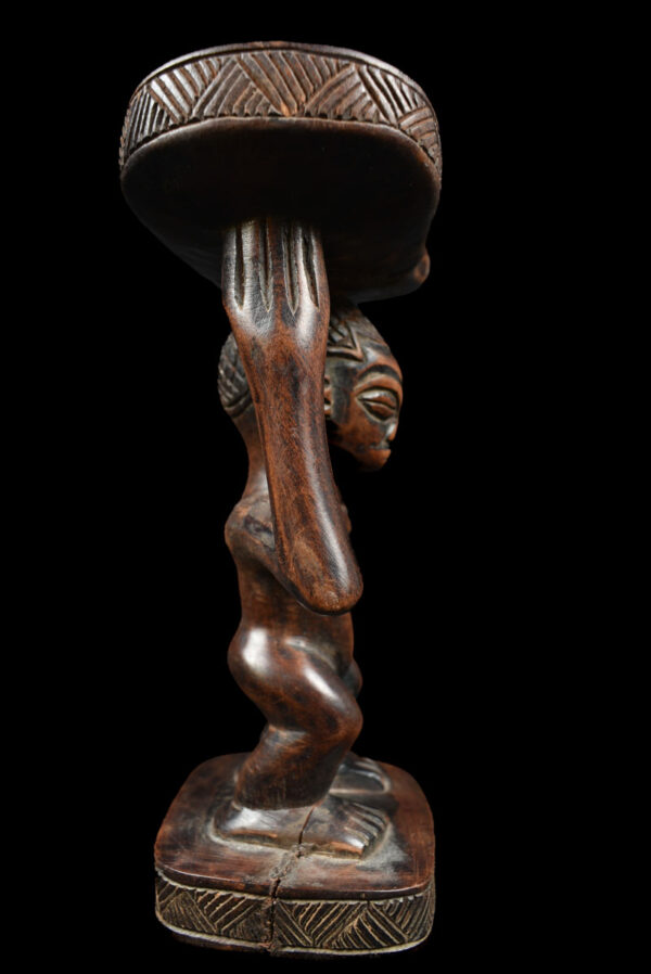 Neck rest - Wood - Luba - Congo DRC