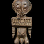 Ancestor figure - Wood - Kusu - DR Congo