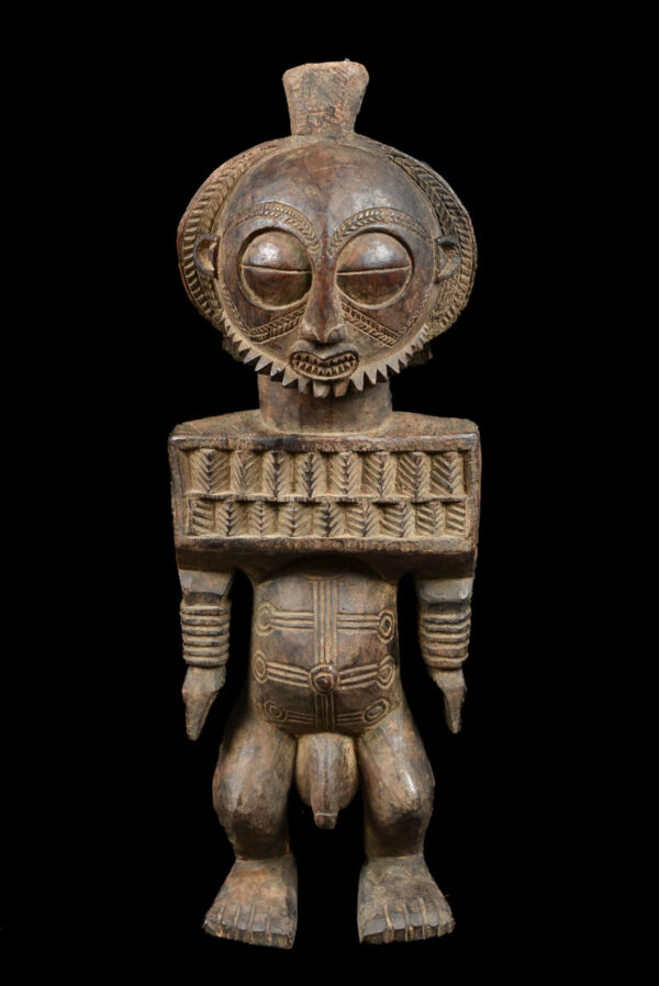 Ancestor figure - Wood - Kusu - DR Congo