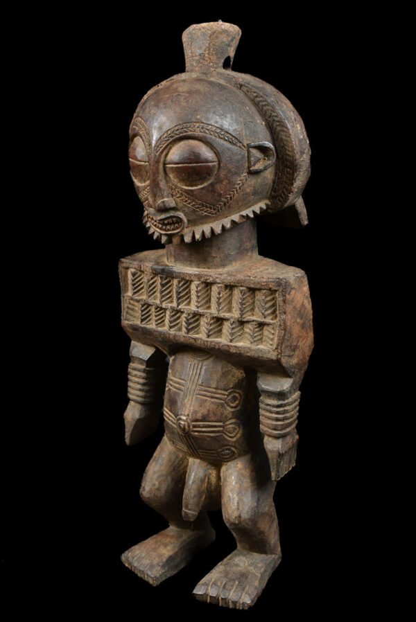 Ancestor figure - Wood - Kusu - DR Congo
