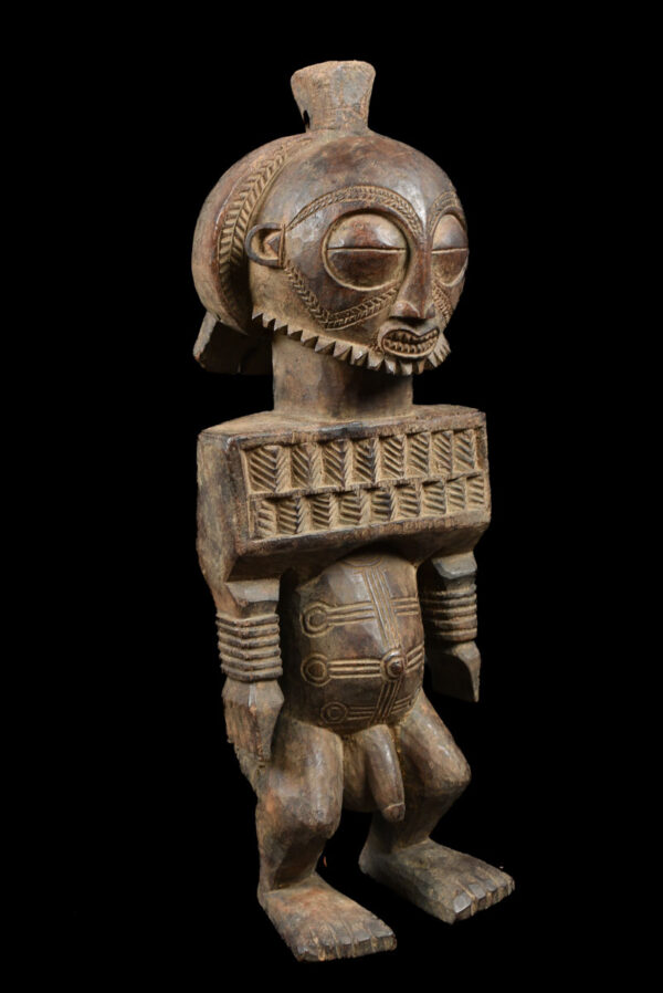 Ancestor figure - Wood - Kusu - DR Congo