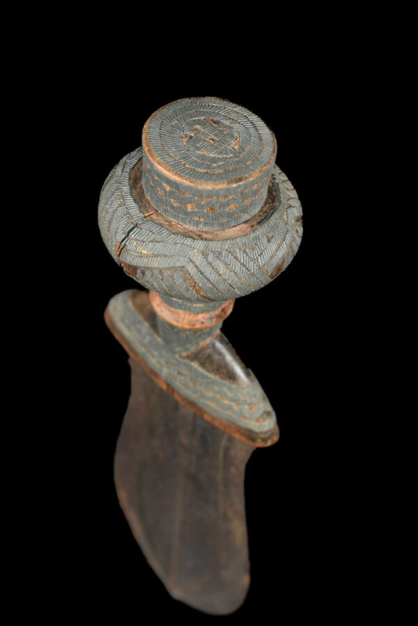 Prestige Knife - Metal, Wood - Ikul - Kuba - Congo