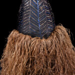 Kakunga mask - Textile, Wood, Raphia - Yaka - Congo