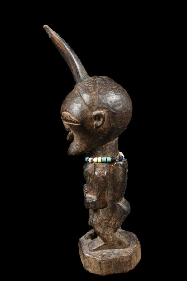 Power Figure - Wood, Beads - Songye - Congo