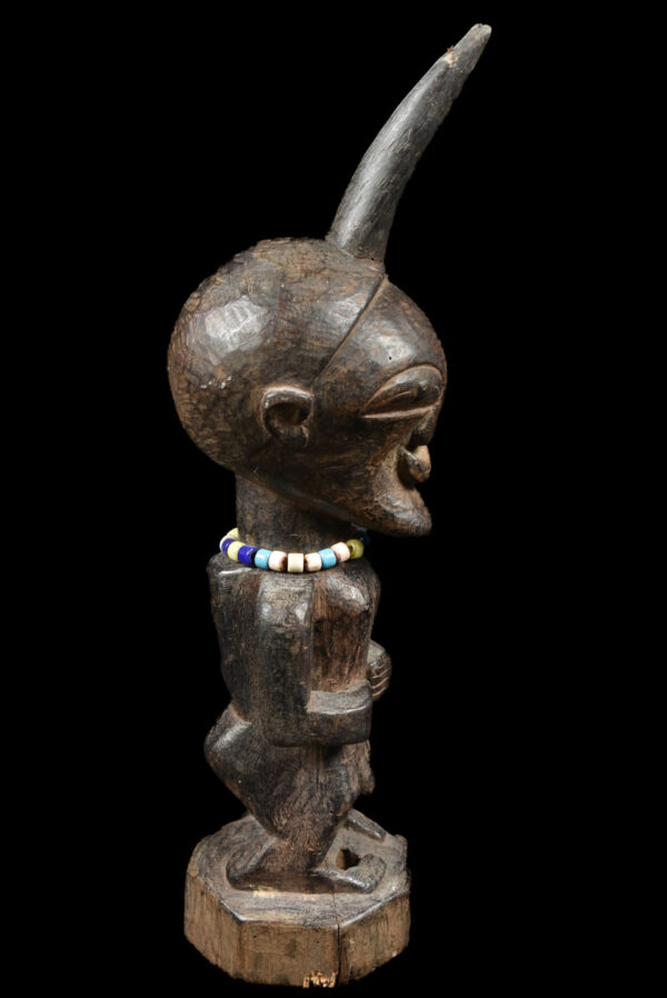 Power Figure - Wood, Beads - Songye - Congo