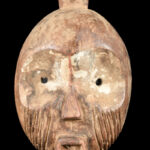 Initiation mask - Wood - Bembe - DR Congo