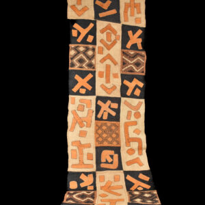 Textile - Cloth - Shoowa-Kuba - DR Congo 240 cm