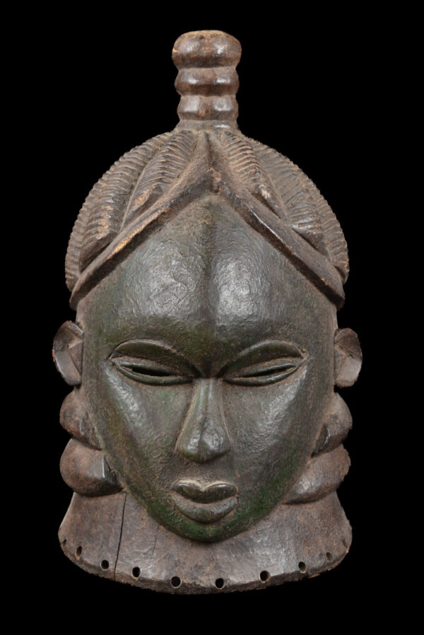 Helmet Mask - Wood - Mende - Sierra Leone