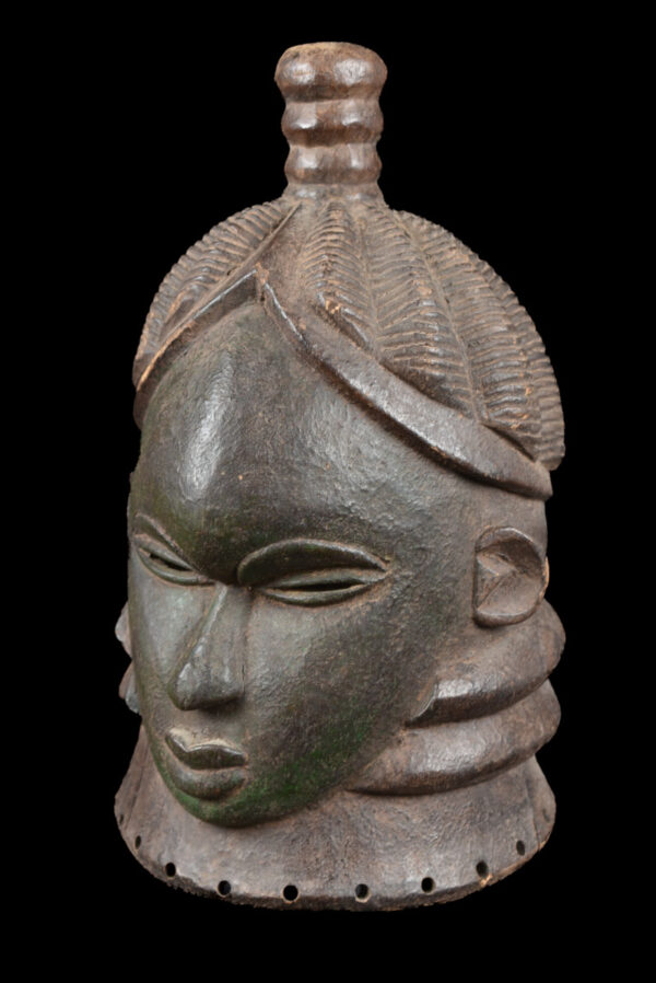 Helmet Mask - Wood - Mende - Sierra Leone