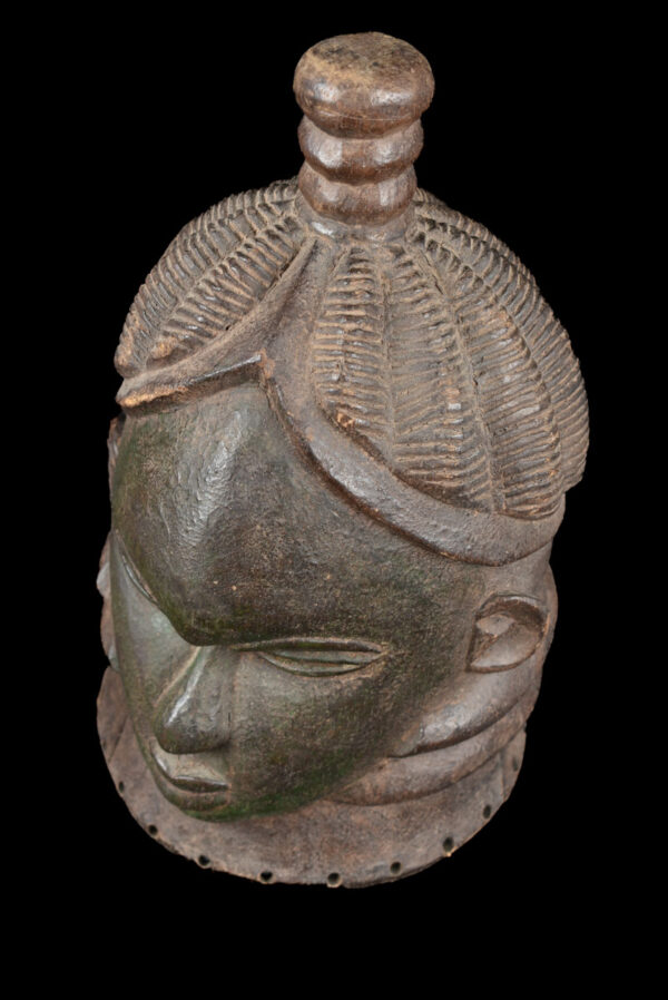 Helmet Mask - Wood - Mende - Sierra Leone