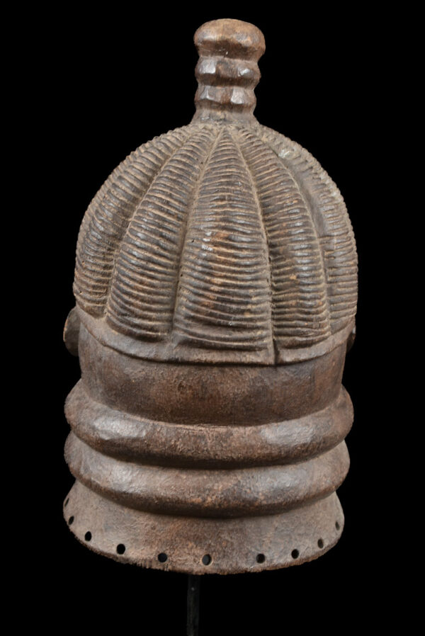 Helmet Mask - Wood - Mende - Sierra Leone