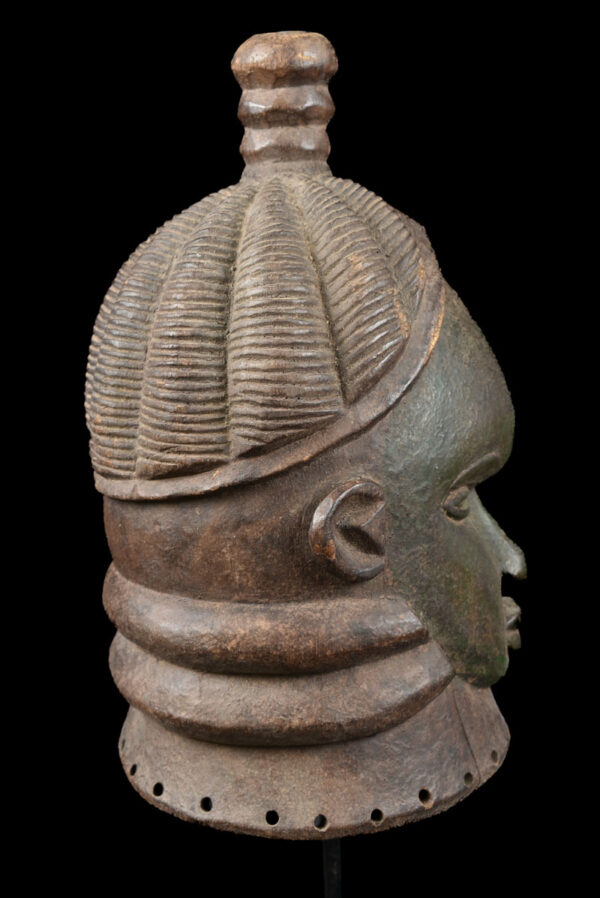 Helmet Mask - Wood - Mende - Sierra Leone