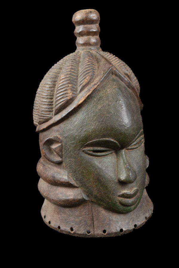 Helmet Mask - Wood - Mende - Sierra Leone