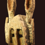 Rabbit mask - Wood - Dogon - Mali