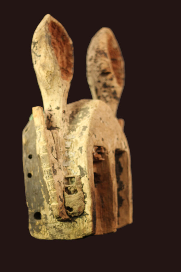 Rabbit mask - Wood - Dogon - Mali