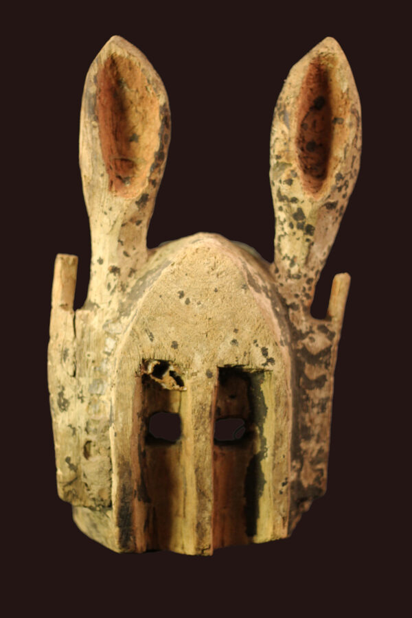 Rabbit mask - Wood - Dogon - Mali