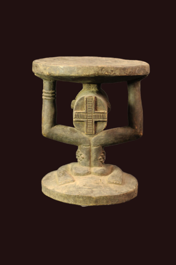 Stool - Wood - Luba - DR Congo