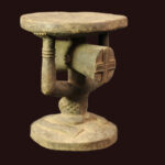 Stool - Wood - Luba - DR Congo