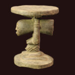Stool - Wood - Luba - DR Congo