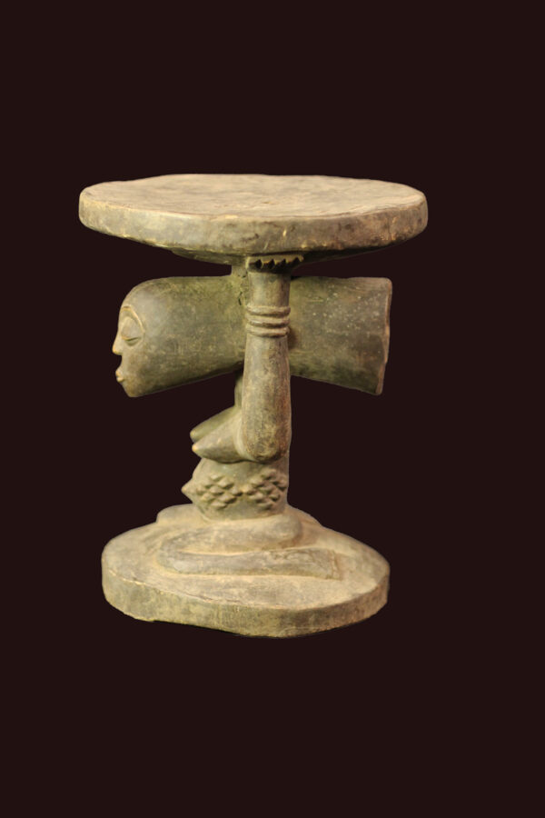 Stool - Wood - Luba - DR Congo