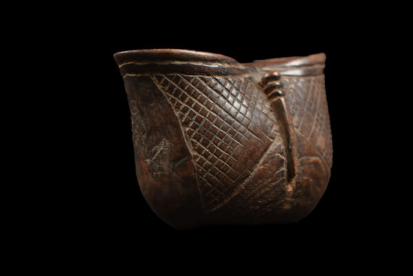 Ceremonial cup - Wood - Suku / Yaka - DR Congo