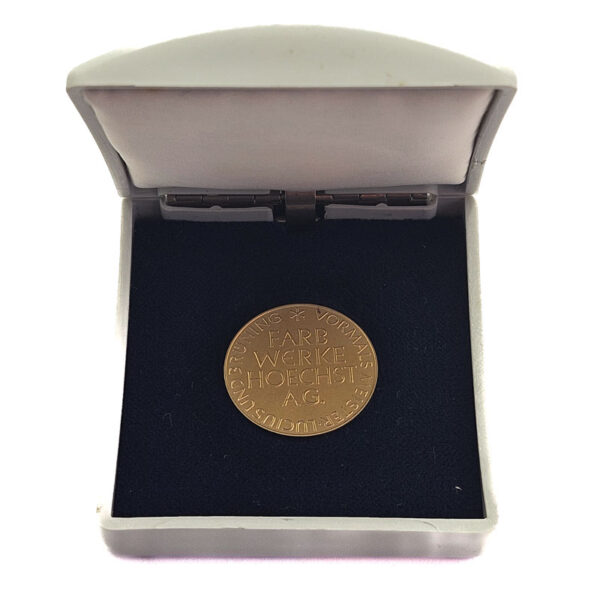 Germany Medal 1963 100th Anniversary of Farbwerke Hoechst AG