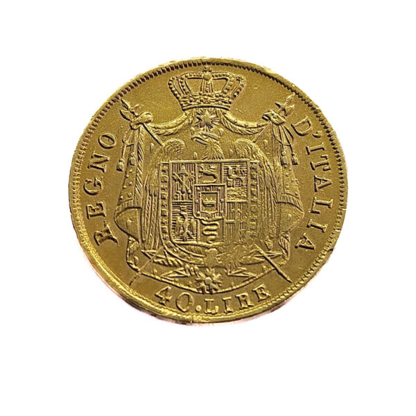 Italy 40 Lire 1810-M Napoleon