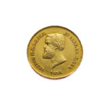 Brazil 5000 Reis 1855 Pedro II